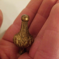 Rare Set of Antique Gilt Bronze Finials