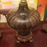 Pair Of Mid Century Modern Hollywood Regency Venetian Lamps