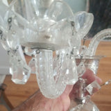 Antique Unsigned Waterford Crystal Sconce