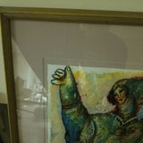 Signed Israeli Painting Famous Artist