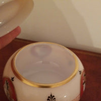 Antique Baccarat Opaline Classical Covered Bonboniere