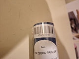 Resin for Zebra Printer 110mm x 74M 4.33" X 243' Ink Outside Lot# V5Q1E1018