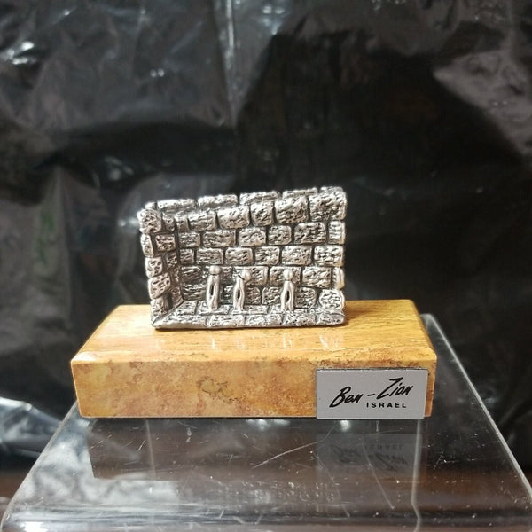 Ben Zion Sterling Silver 925 Judaica Kotel