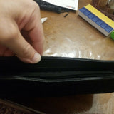 Black Versace Clutch Pouch Hand Bag including Dust Bag