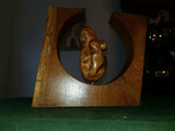 Mid Century Italian Signed Modern Abstract Sculpture