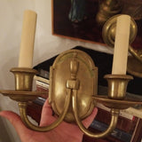 Pair of Antique Classical Estate Sconces