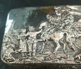 Antique Carved Silver Box Made In Germany