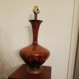 Mid Century Modern Designer Iconic Ceramic Glazed Lamp