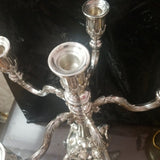 Silver Candleabra Six Candle