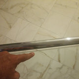 Mid Century Modern Milo Baughman ATTRIBUTED Chrome and Glass Console table