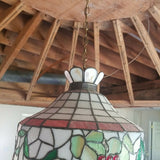Stained glass Fruit chandelier