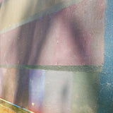 Mid Century Modern Massive Vintage Abstract Painting 84.5" x 83.5"