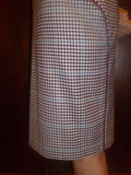 Purple Plaid Cynthia Steffe Dress Size 2 - Diamonds Sapphires Rubies Emeralds
