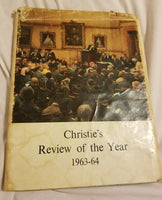 Christie`s Review of the Year 1963-64 Auction Catalog Book - Diamonds Sapphires Rubies Emeralds