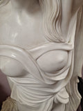 Italian Marble Statue Extremely Heavy 1970's May Be 500lbs One Piece Perfect Cnd