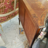 Wooden Irregularly Shaped Wooden  Commode