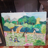 Set Of 4 Oil Paintings