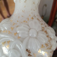 Antique Baccarat Gold Opaline Vase