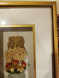 Framed dried flowers "Gardino" by La Collection Valenciaga Made in Canada 960350