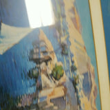 Pair Of Sailing Scene Paintings