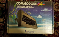 Commodore 64 Personal Computer with Original Box and Manual - Diamonds Sapphires Rubies Emeralds