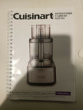 CUISINART FP-11 Series Elemental Food PROCESSOR INSTRUCTION AND RECIPE BOOKLET