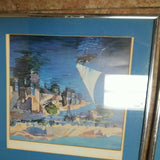 Pair Of Sailing Scene Paintings