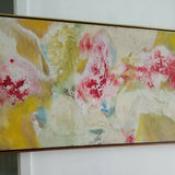 A Large Museum Quality Abstract Mid Century Modern Abstract Painting Art