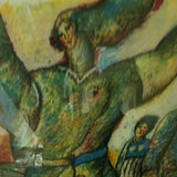 Signed Israeli Painting Famous Artist