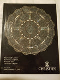 Christie's New York 19th century furniture sculpture porcelain decorative object