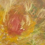 Mid Century Modern Abstract Expressionist Painting Signed