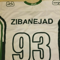 Mika Zibanejad Iran Hockey Jersey Size Small