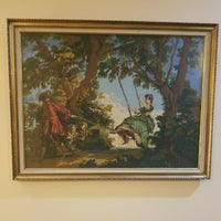 Framed Antique Needlepoint