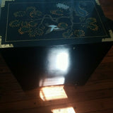Chinese Black Lacquer Commode