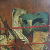 A Museum Painting Dog trompe l'oeil Realism