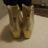 womens Huameixieye dress shoes size 7.5
