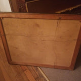 Vintage Abstract Painting Mid century Modern Expressionist