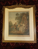 Pair Of 1920 Mezzotints By Thomas Hamilton Crawford