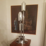 Mid Century Modern Chrome Designer Lamp