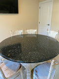 Round Granite Kitchen Table about 60" Diameter 1.25" Thick Table Top