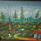 Haitian Farming Themed Painting