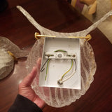 Pair Of Mid Century Modern Art Glass  Sconces