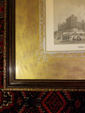 Pair Of Framed PRINTS OF HISTORIC PARIS BUILDINGS