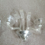 Pair Of Vintage Venetian Glass Sconces