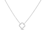 White Gold Necklace with Diamonds