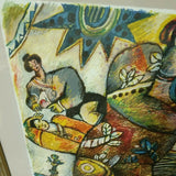 Signed Israeli Painting Famous Artist