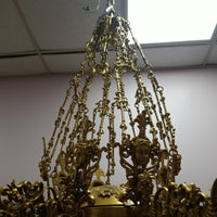 Antique Bronze Chandelier