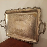 "Joanne" Webster Wilcox International Silver #7291 Serving Tray, 24" x 15"