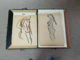 Artist Collection Original Portfolio 1950's Signed