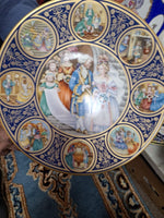 Antique Decorative Plate Made In France